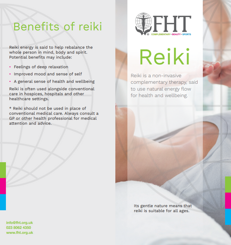Reiki leaflets