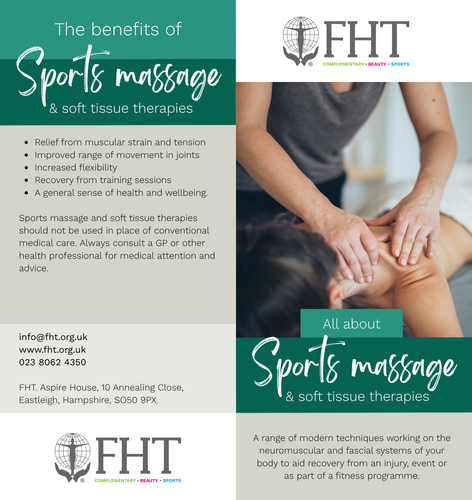 Sports Massage Leaflets
